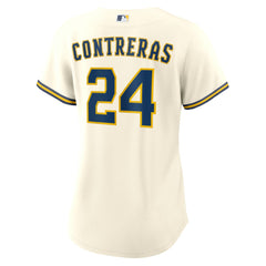 William Contreras Milwaukee Brewers Nike Women's Home Replica Jersey Online