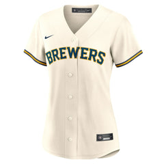 Joey Ortiz Milwaukee Brewers Nike Women's Home Replica Jersey Clearance