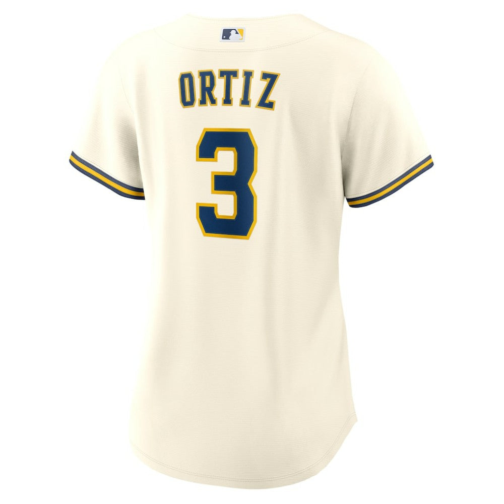 Joey Ortiz Milwaukee Brewers Nike Women's Home Replica Jersey Clearance