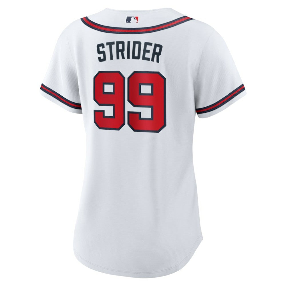 Spencer Strider Atlanta Braves Nike Women's Home Replica Jersey Online