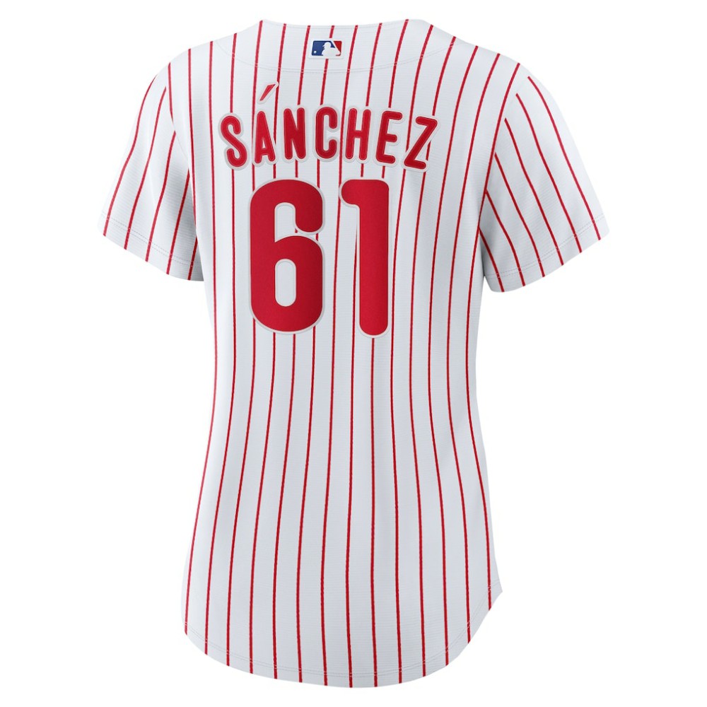 Cristopher Sanchez Philadelphia Phillies Nike Women's Home Replica Jersey Lifestyle