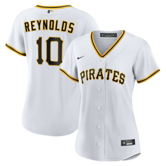 Bryan Reynolds Pittsburgh Pirates Nike Women's Home Replica Jersey - White | MLB Jerseys