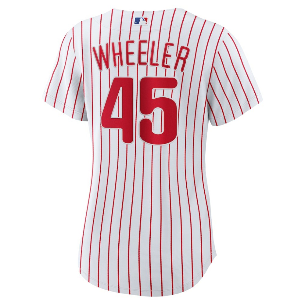 Zack Wheeler Philadelphia Phillies Nike Women's Home Replica Jersey for sale