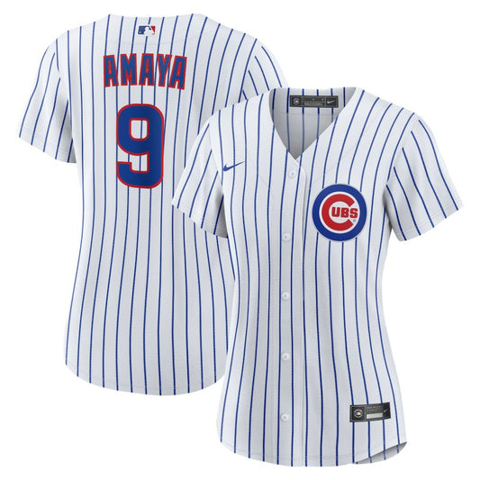 Miguel Amaya Chicago Cubs Nike Women's Home Replica Jersey - White | MLB Jerseys