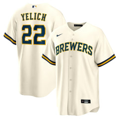 Christian Yelich Milwaukee Brewers Nike Home Replica Jersey for sale