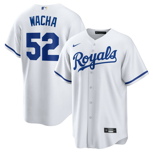Michael Wacha Kansas City Royals Nike Home Replica Jersey - White | MLB Jerseys