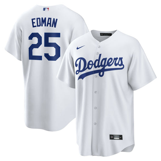 Tommy Edman Los Angeles Dodgers Nike Home Replica Jersey - White | MLB Jerseys