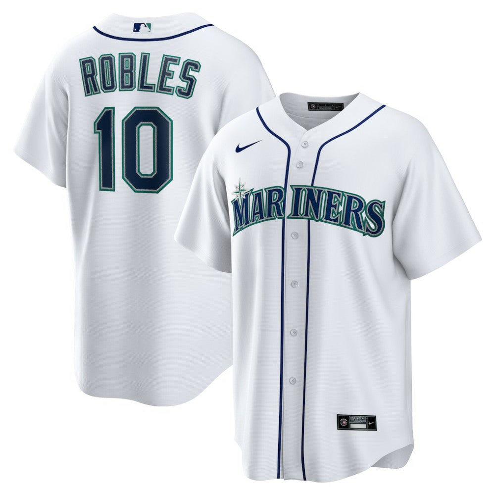Victor Robles Seattle Mariners Nike Home Replica Jersey - White | MLB Jerseys