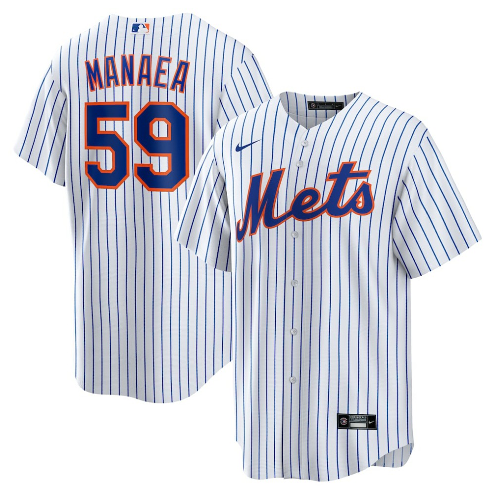 Sean Manaea New York Mets Nike Home Replica Jersey On Sale