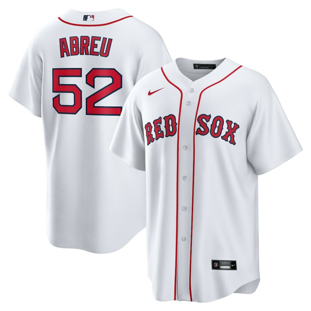 Wilyer Abreu Boston Red Sox Nike Home Replica Jersey Lifestyle