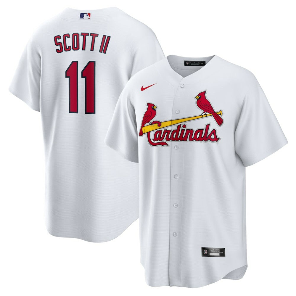 Victor Scott II St. Louis Cardinals Nike Home Replica Jersey Sale