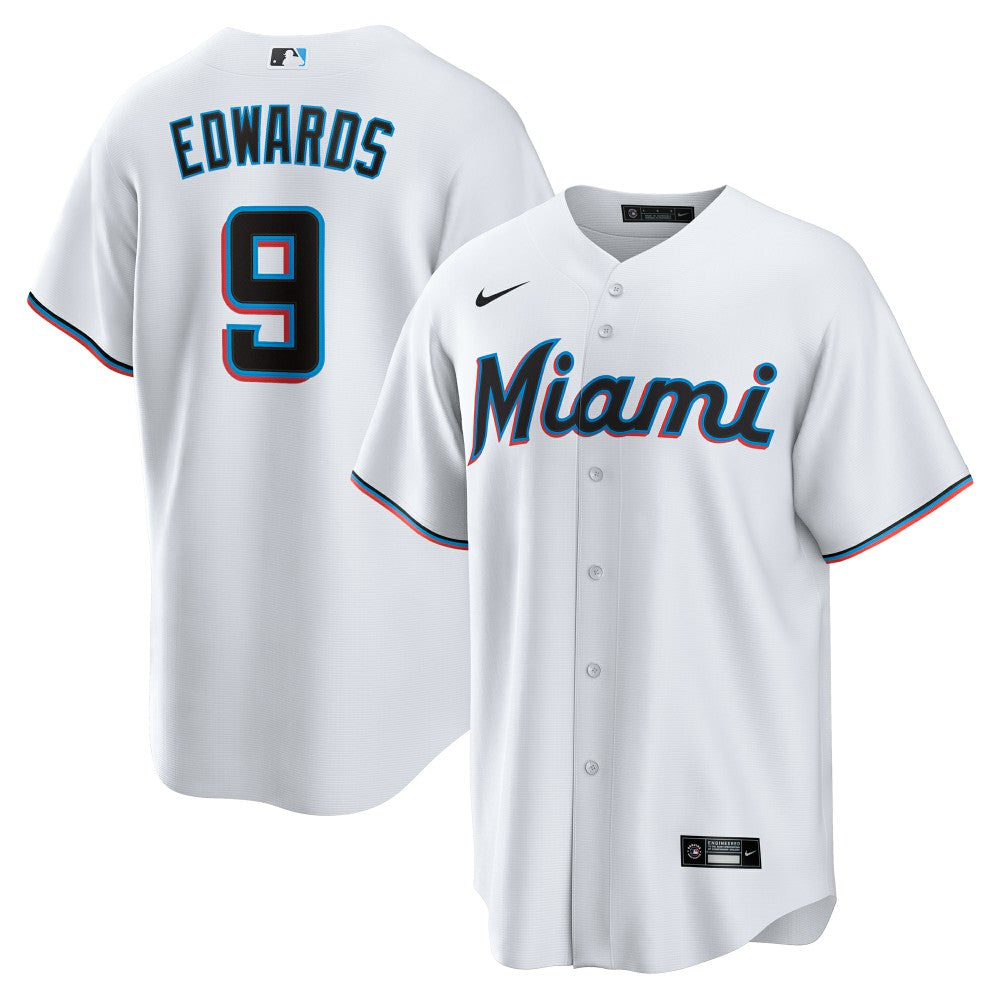 Xavier Edwards Miami Marlins Nike Home Replica Jersey Clearance