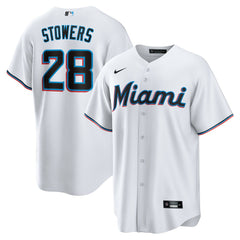Kyle Stowers Miami Marlins Nike Home Replica Jersey On Sale