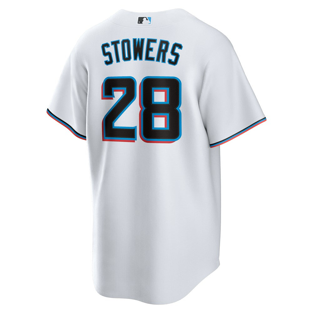 Kyle Stowers Miami Marlins Nike Home Replica Jersey On Sale