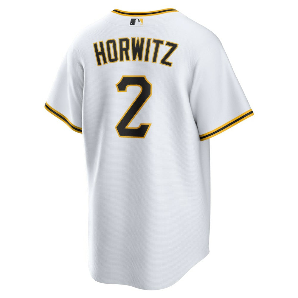 Spencer Horwitz Pittsburgh Pirates Nike Home Replica Jersey - White | MLB Jerseys