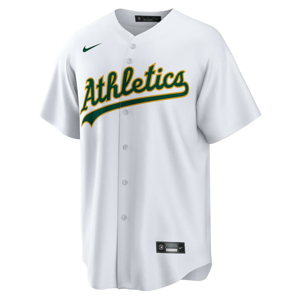 Luis Severino Athletics Nike Home Replica Jersey - White | MLB Jerseys