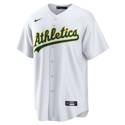 Luis Severino Athletics Nike Home Replica Jersey - White | MLB Jerseys