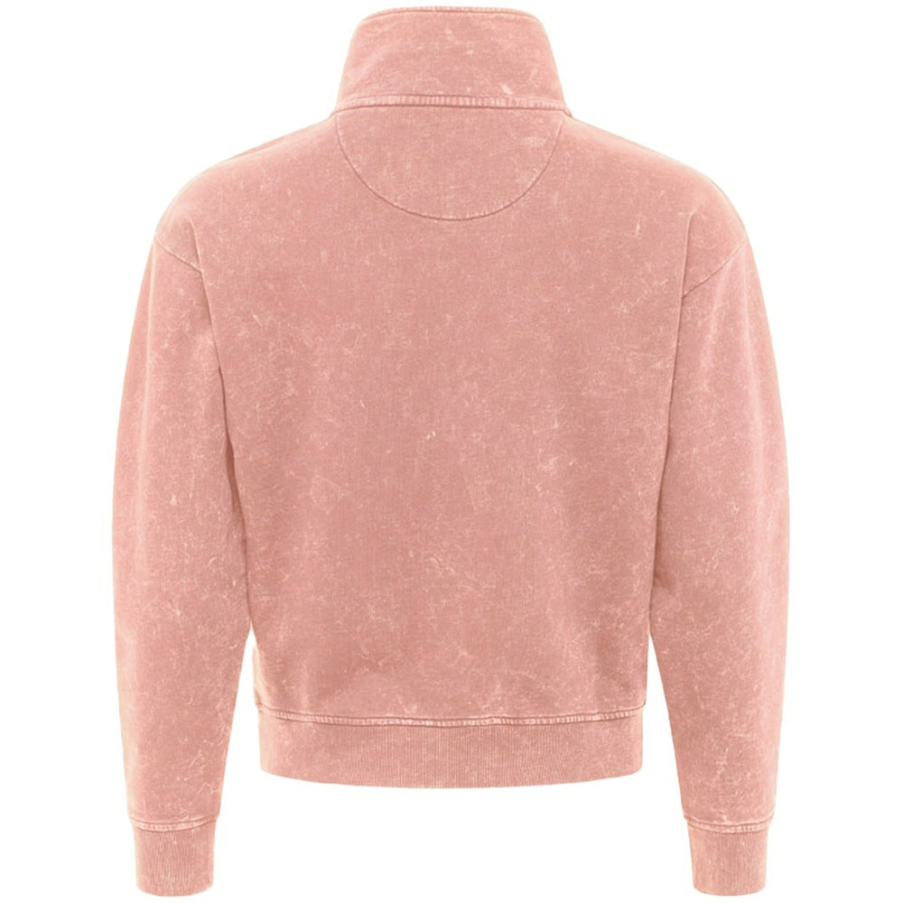 NBA - Orlando Magic Sportiqe Unisex Rock & Roll Collection Iggy Cropped Quarter-Zip Pullover - Coral