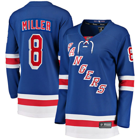 J.T. Miller New York Rangers Fanatics Women's Home Breakaway Player Jersey - Blue | NHL Jerseys