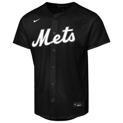 Juan Soto New York Mets Nike  Youth Replica Fashion Jersey - Black | MLB Jerseys
