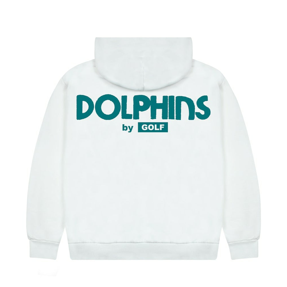 Miami Dolphins GOLF WANG Cutout Hoodie White - NFL