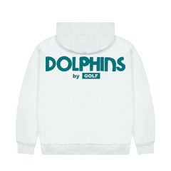 Miami Dolphins GOLF WANG Cutout Hoodie White - NFL