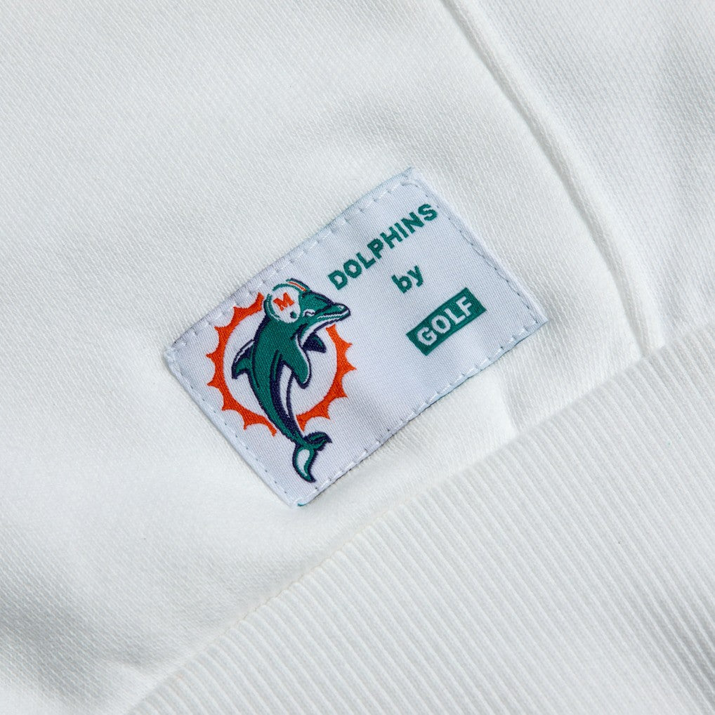 Miami Dolphins GOLF WANG Cutout Hoodie White - NFL