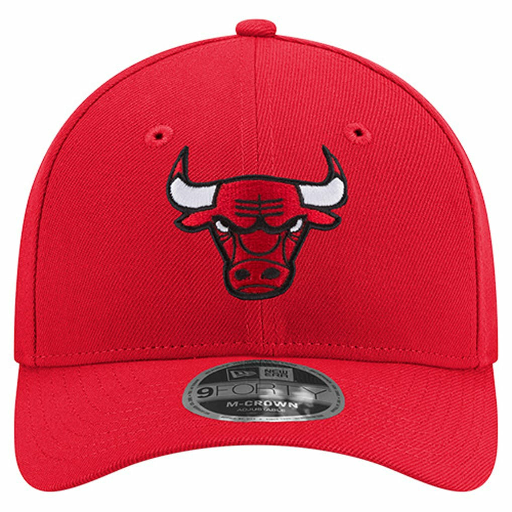 New Era - Chicago Bulls 9FORTY Stock M-Crown Adjustable Hat - Red
