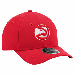 New Era - Atlanta Hawks 9FORTY Stock M-Crown Adjustable Hat - Red