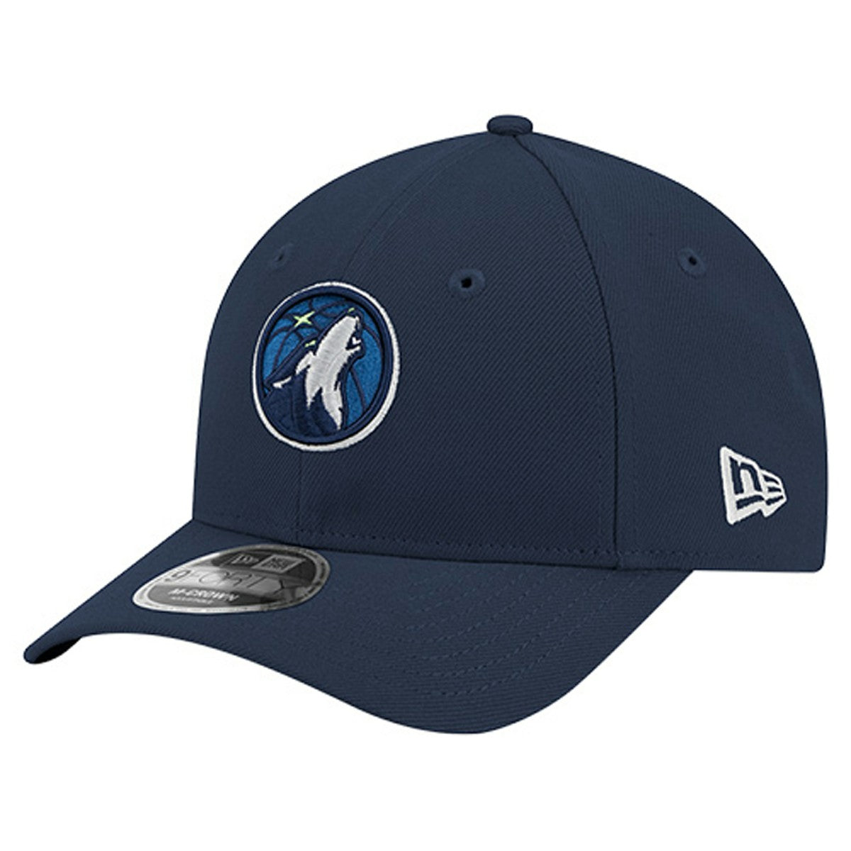 New Era - Minnesota Timberwolves 9FORTY Stock M-Crown Adjustable Hat - Navy