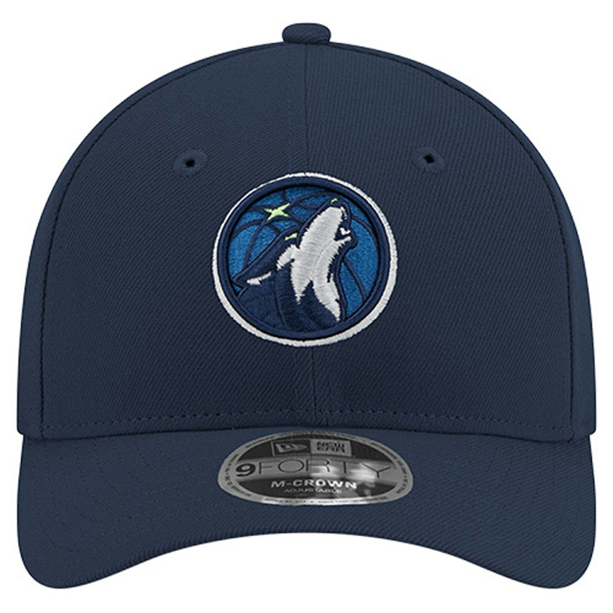 New Era - Minnesota Timberwolves 9FORTY Stock M-Crown Adjustable Hat - Navy