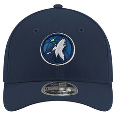 New Era - Minnesota Timberwolves 9FORTY Stock M-Crown Adjustable Hat - Navy