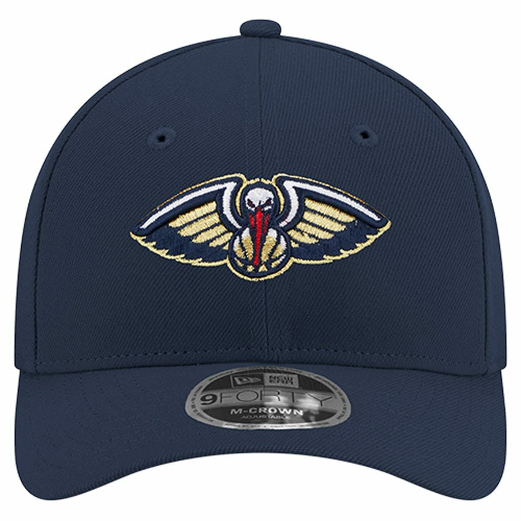 New Era - New Orleans Pelicans 9FORTY Stock M-Crown Adjustable Hat - Navy