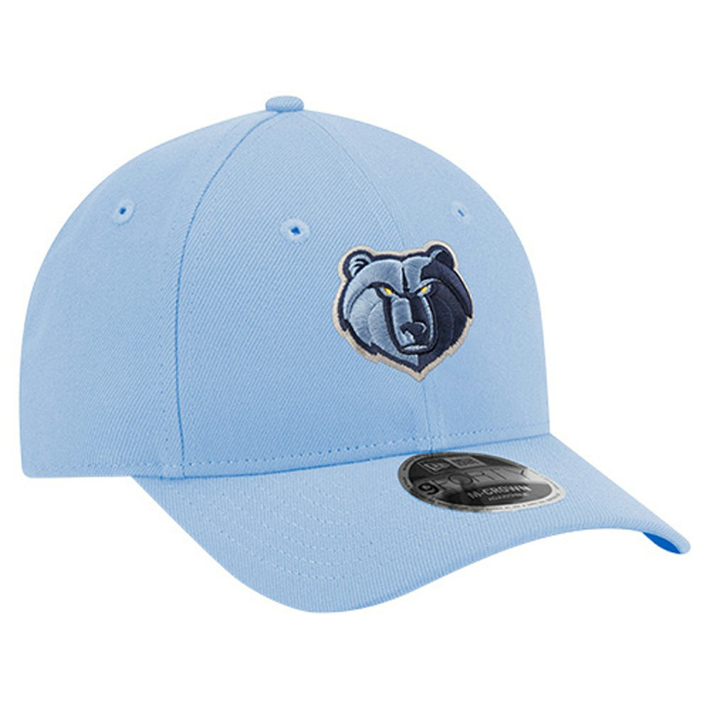 New Era - Memphis Grizzlies 9FORTY Stock M-Crown Adjustable Hat - Light Blue