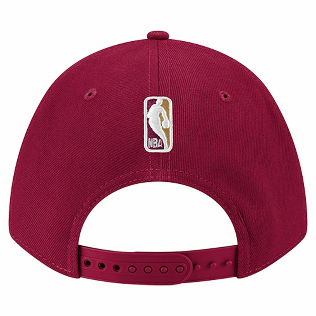 New Era - Cleveland Cavaliers 9FORTY Stock M-Crown Adjustable Hat - Wine