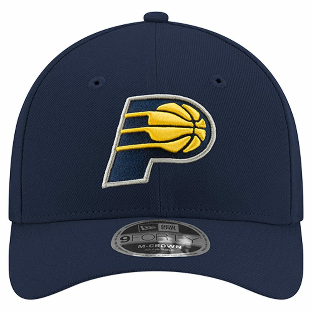 New Era - Indiana Pacers 9FORTY Stock M-Crown Adjustable Hat - Navy