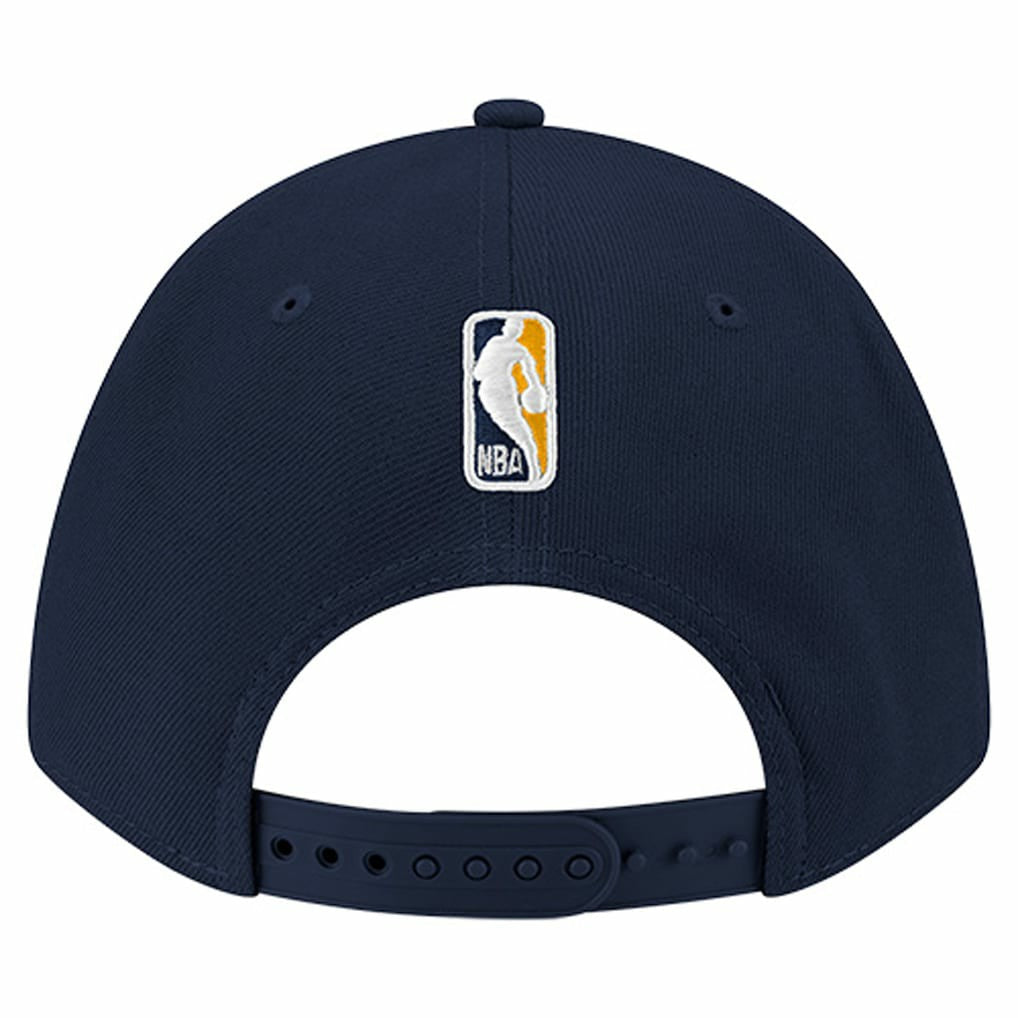 New Era - Indiana Pacers 9FORTY Stock M-Crown Adjustable Hat - Navy