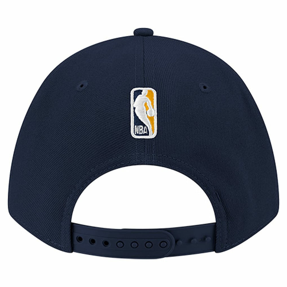 New Era - Indiana Pacers 9FORTY Stock M-Crown Adjustable Hat - Navy
