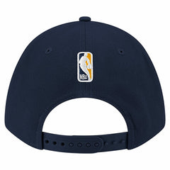 New Era - Indiana Pacers 9FORTY Stock M-Crown Adjustable Hat - Navy
