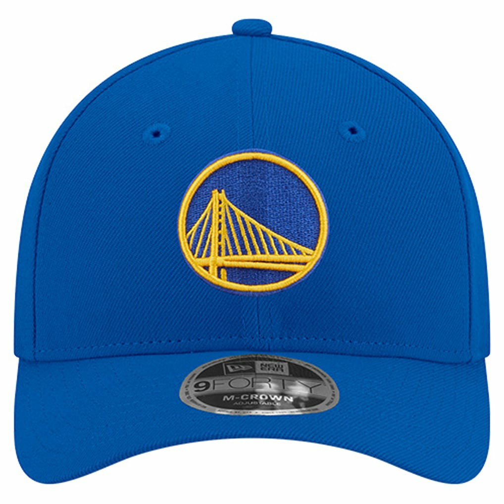 New Era - Golden State Warriors 9FORTY Stock M-Crown Adjustable Hat - Royal