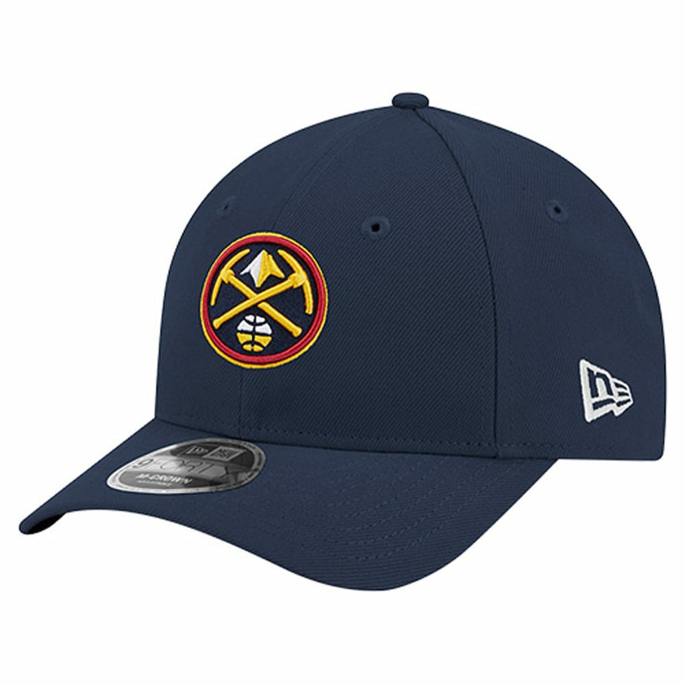 New Era - Denver Nuggets 9FORTY Stock M-Crown Adjustable Hat - Navy