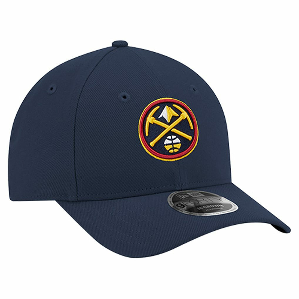 New Era - Denver Nuggets 9FORTY Stock M-Crown Adjustable Hat - Navy