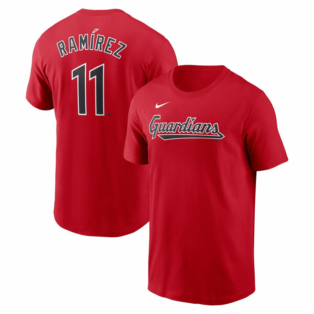 Jose Ramirez Cleveland Guardians Nike Fuse Name & Number T-Shirt discount