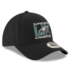 Philadelphia Eagles New Era Super Bowl LIX Champions 9FORTY Adjustable Hat Black - NFL