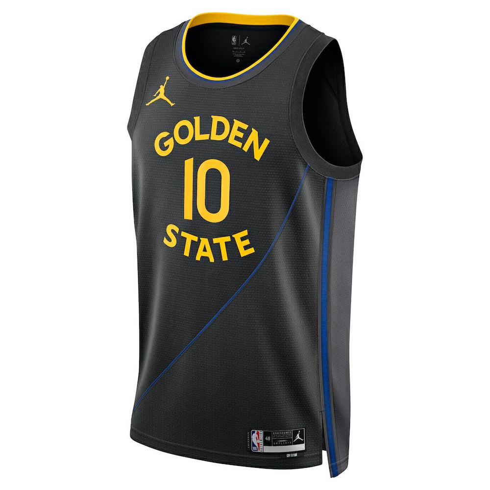 NBA - Jimmy Butler Golden State Warriors Jordan Brand Unisex Swingman Jersey - Statement Editi- Black