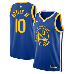 Nike - Jimmy Butler Golden State Warriors Unisex Swingman Jersey - Icon Editi- Royal