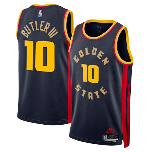 Jimmy Butler Golden State Warriors Unisex Swingman Jersey sale - City Editi- Navy | NBA Jerseys