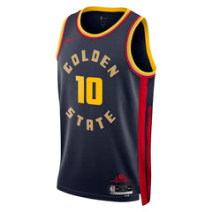 Nike - Jimmy Butler Golden State Warriors Unisex Swingman Jersey - City Editi- Navy