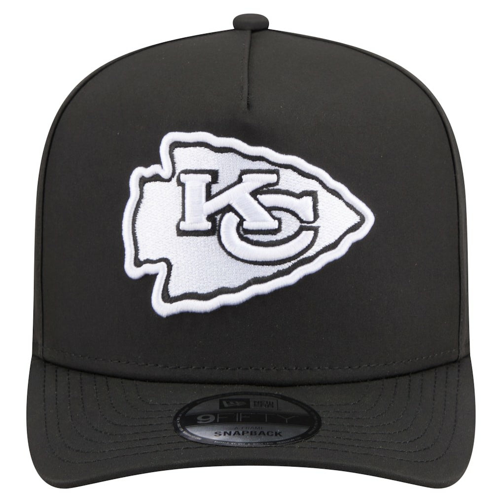 Kansas City Chiefs New Era Gore-Tex A-Frame 9FIFTY Adjustable Hat Black - NFL