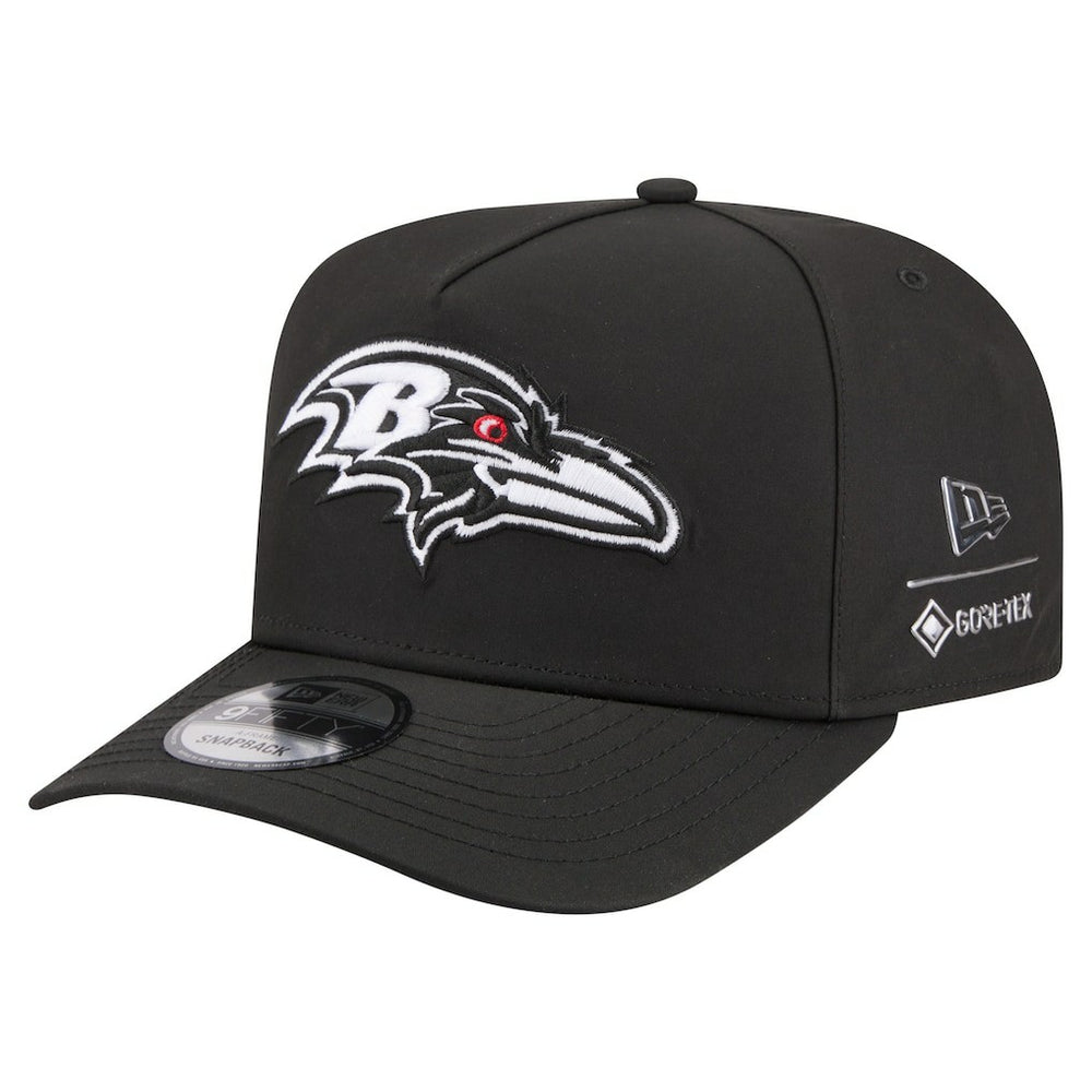 Baltimore Ravens New Era Gore-Tex A-Frame 9FIFTY Adjustable Hat Black - NFL